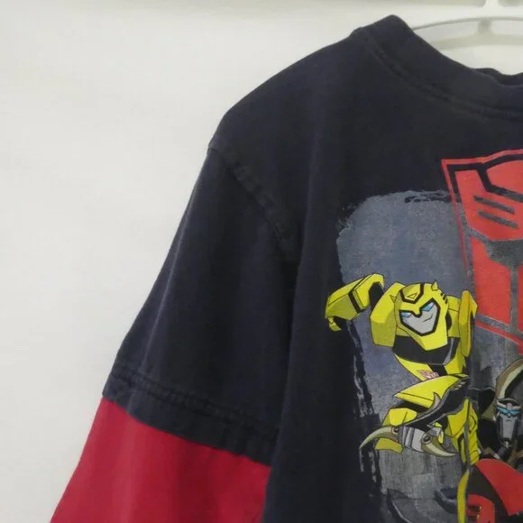 Transformers Animated | P2P 15 inches measured | Kids Transformers Shirt - Picture 3 of 16